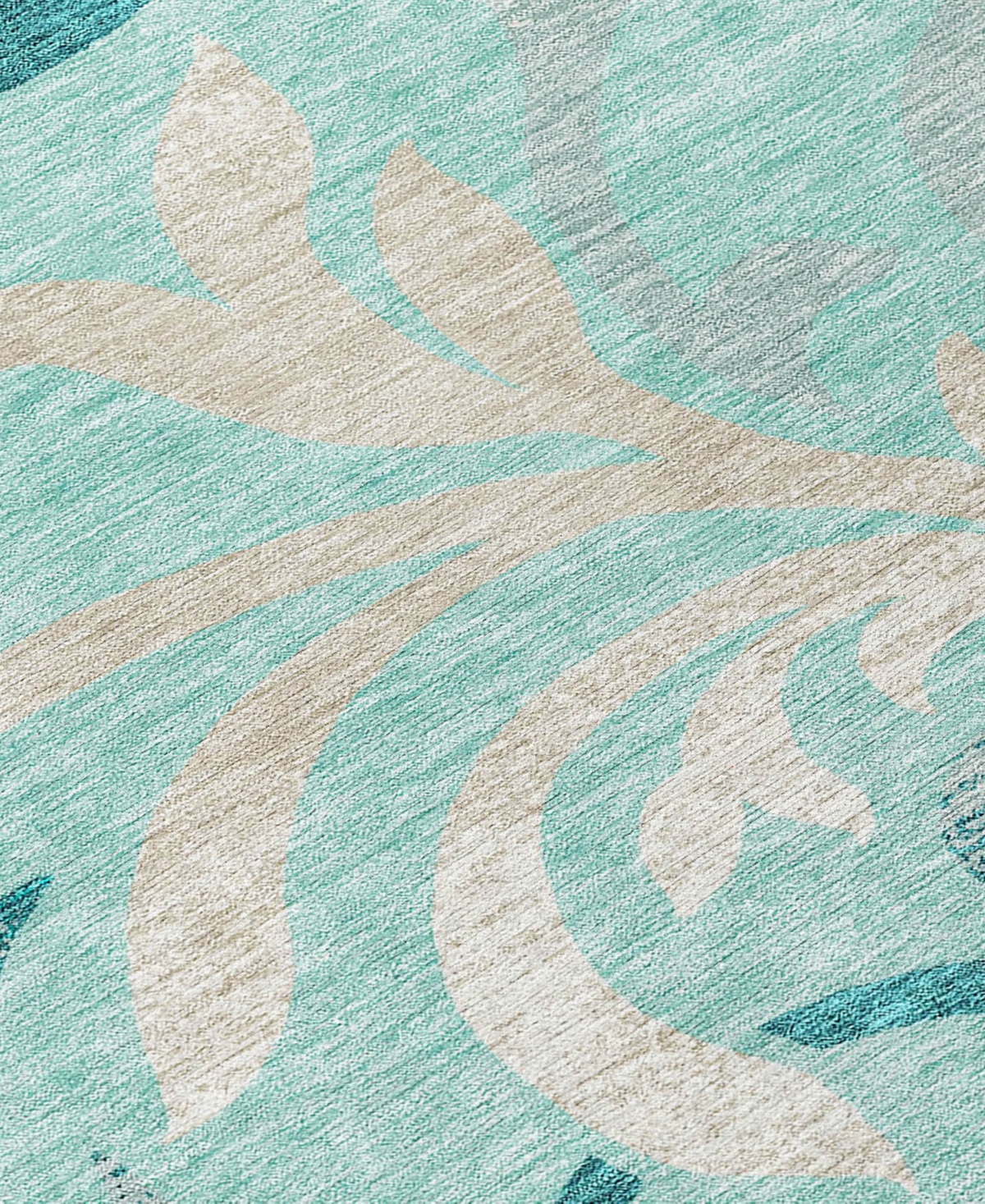 Addison Chantille Acn764 9'x12' Area Rug In Teal