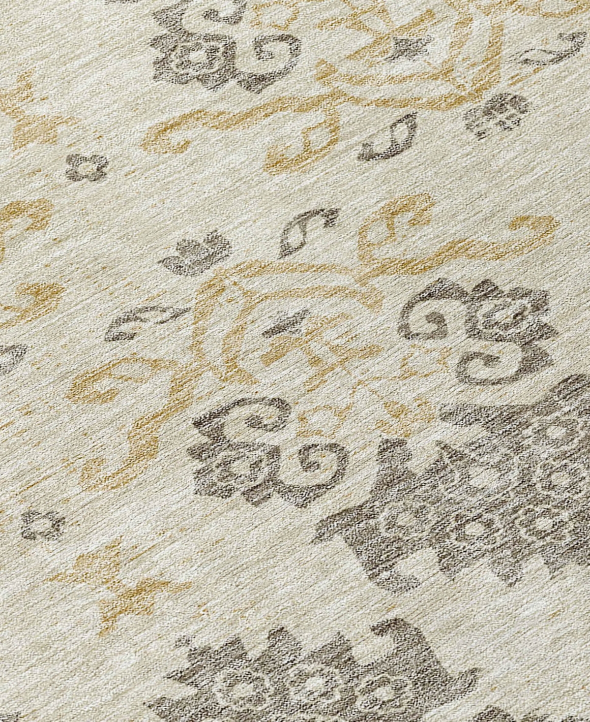 Addison Chantille Acn759 8'x10' Area Rug In Beige