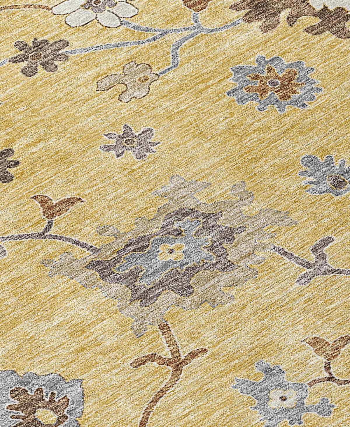 Addison Chantille Acn753 3'x5' Area Rug In Gold