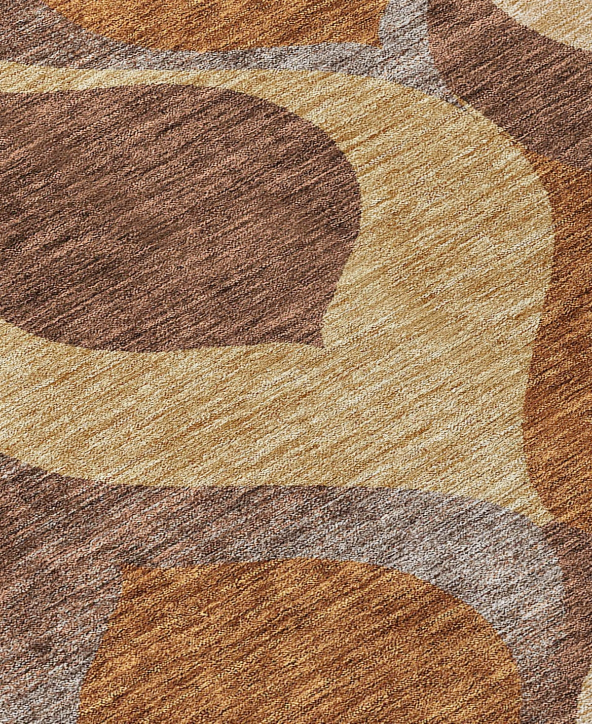 Addison Chantille Acn749 2'3"x7'6" Runner Area Rug In Copper