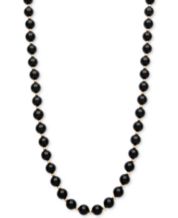 Macy's black jewelry top