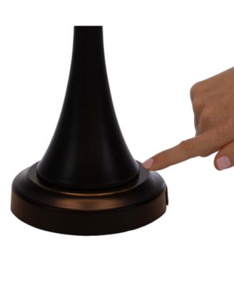 27.17" USB Charging LED Table Lamp Set