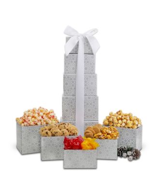 Alder Creek Gift Baskets Ultimate Winter Gift Tower, 8 Piece - Macy's