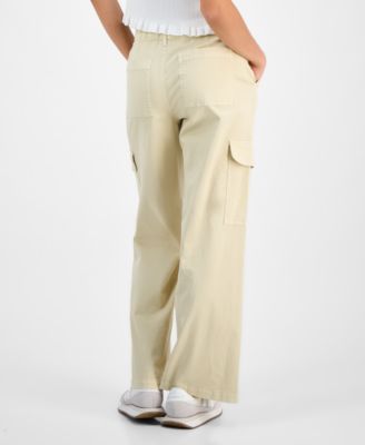 Juniors' Stretch-Waistband Cargo Pants