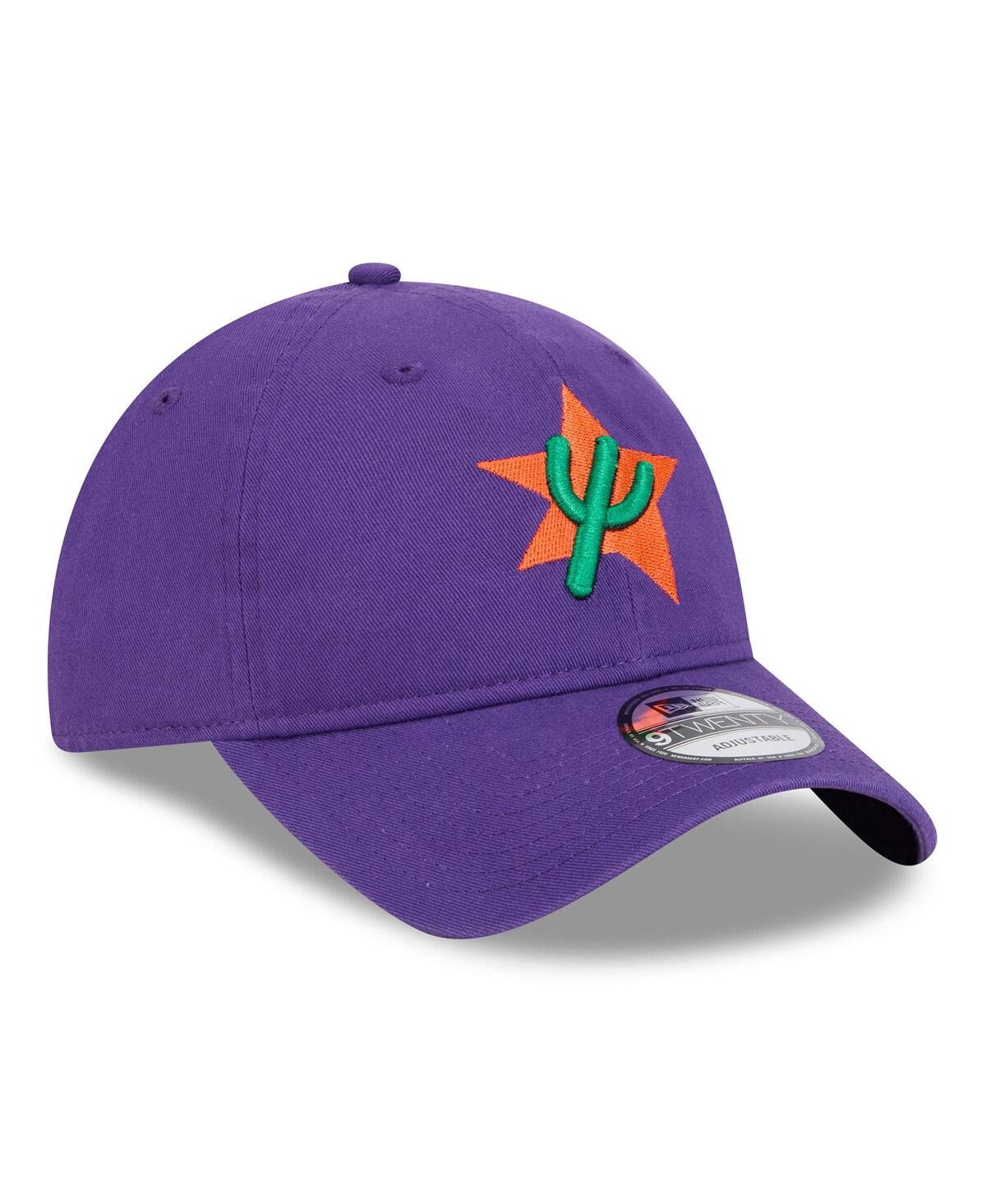 New Era Men's Purple Phoenix Suns 2024/25 City Edition 9twenty Adjustable Hat In Purple