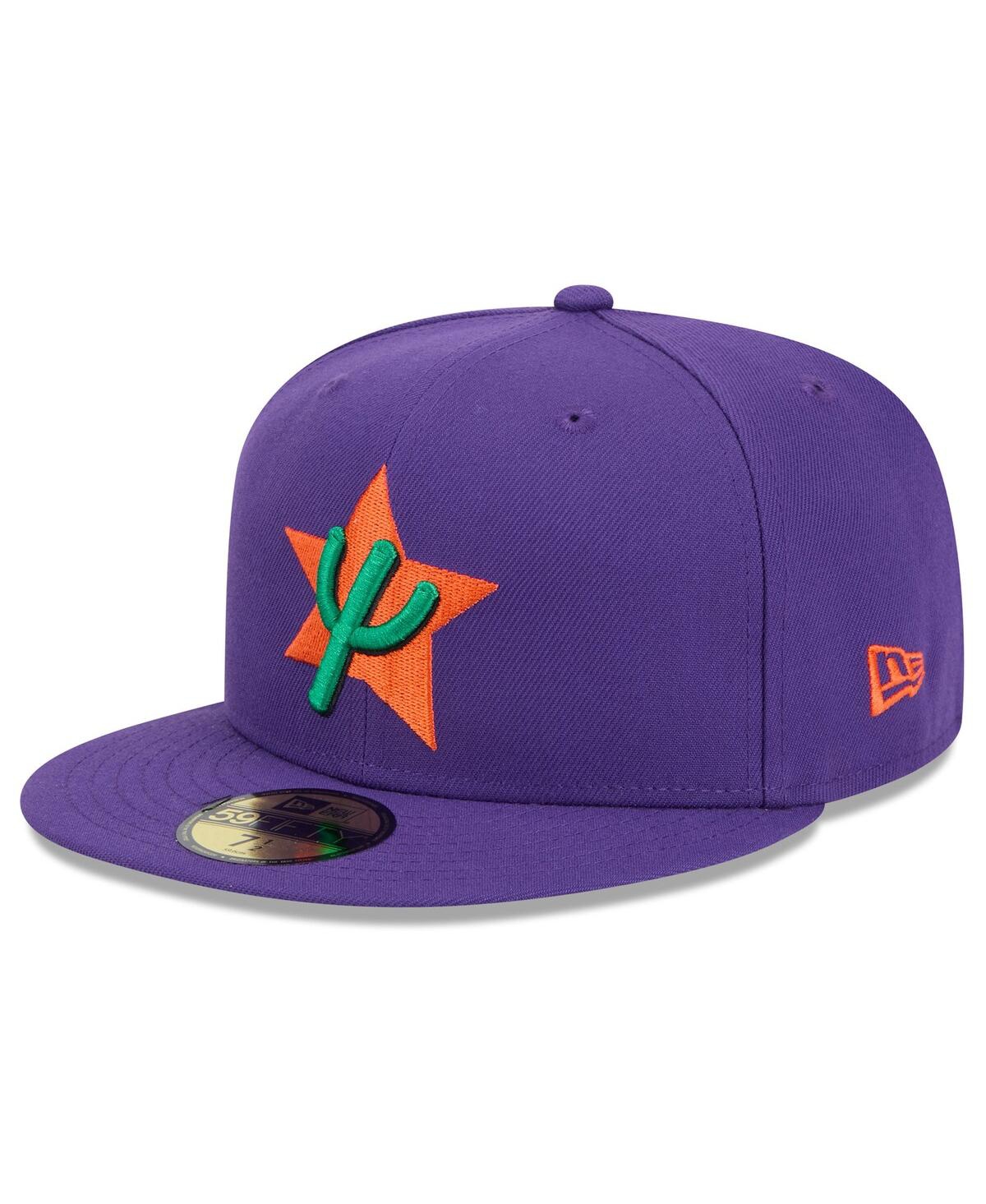 Shop New Era Men's Purple Phoenix Suns 2024/25 City Edition Alternate 59fifty Fitted Hat