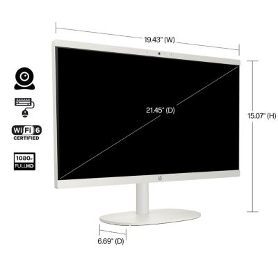 Essential 21.5" Daily All-in-One Intel Celeron J4025 4GB RAM Intel UHD Graphics 128GB SSD Storage Windows 11 Home FHD 60Hz