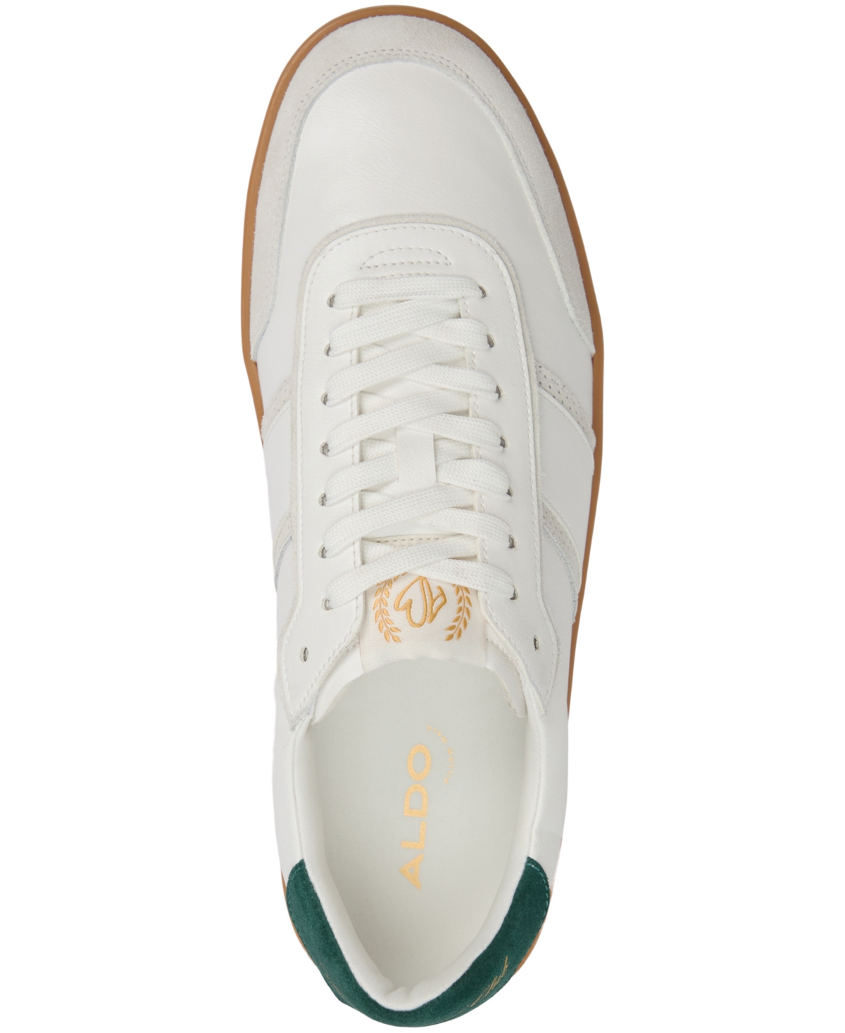 ALDO MEN'S UPTOWN SYNTHETIC LACE UP SNEAKERS 