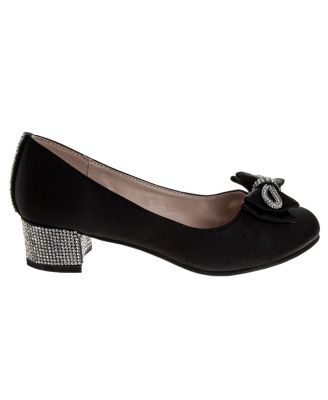 Girls Low Heeled Dress Pumps. (Little Kids/Big Kids)