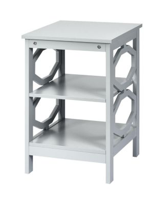 3 Tiers Nightstand Sofa Side End Accent Table