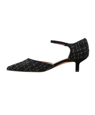 CAREY Two-Piece Kitten Heel Pumps