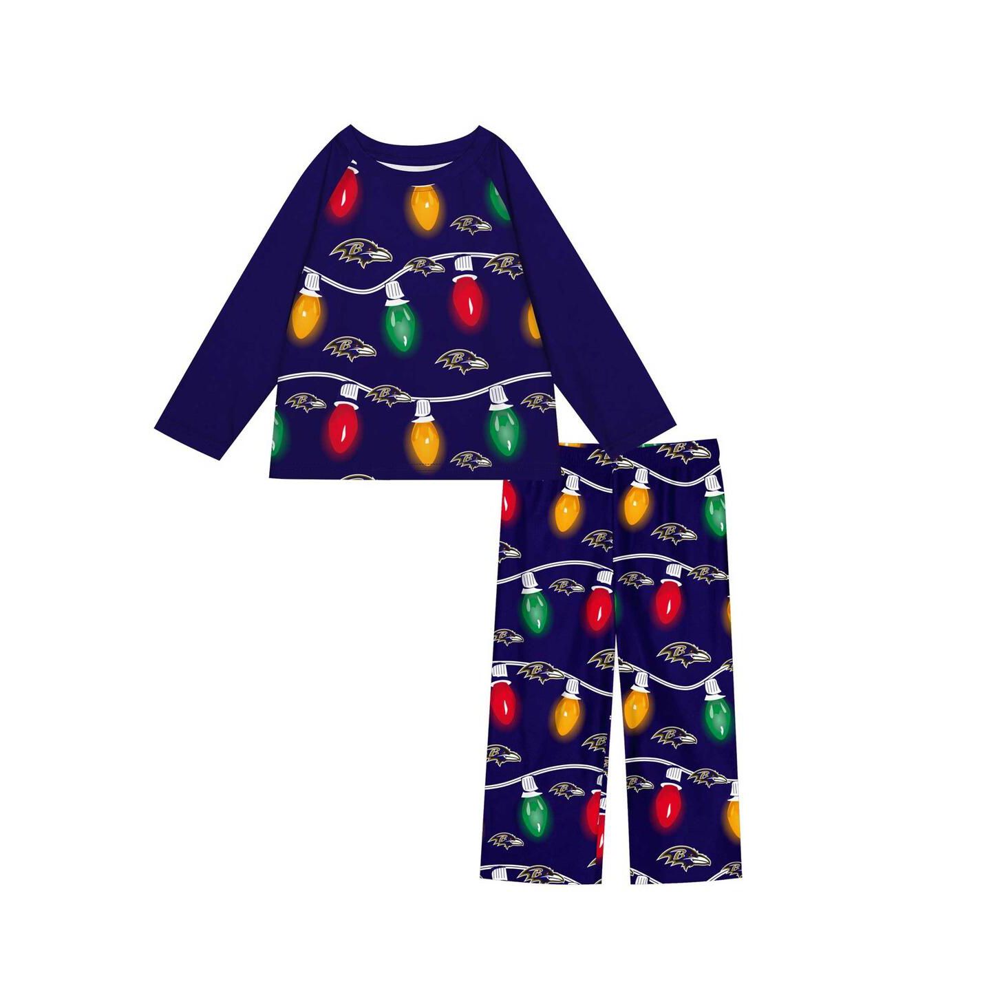 Пижамный комплект Preschool Baltimore Holiday для мальчиков, 2 предмета — Outerstuff — фото 1