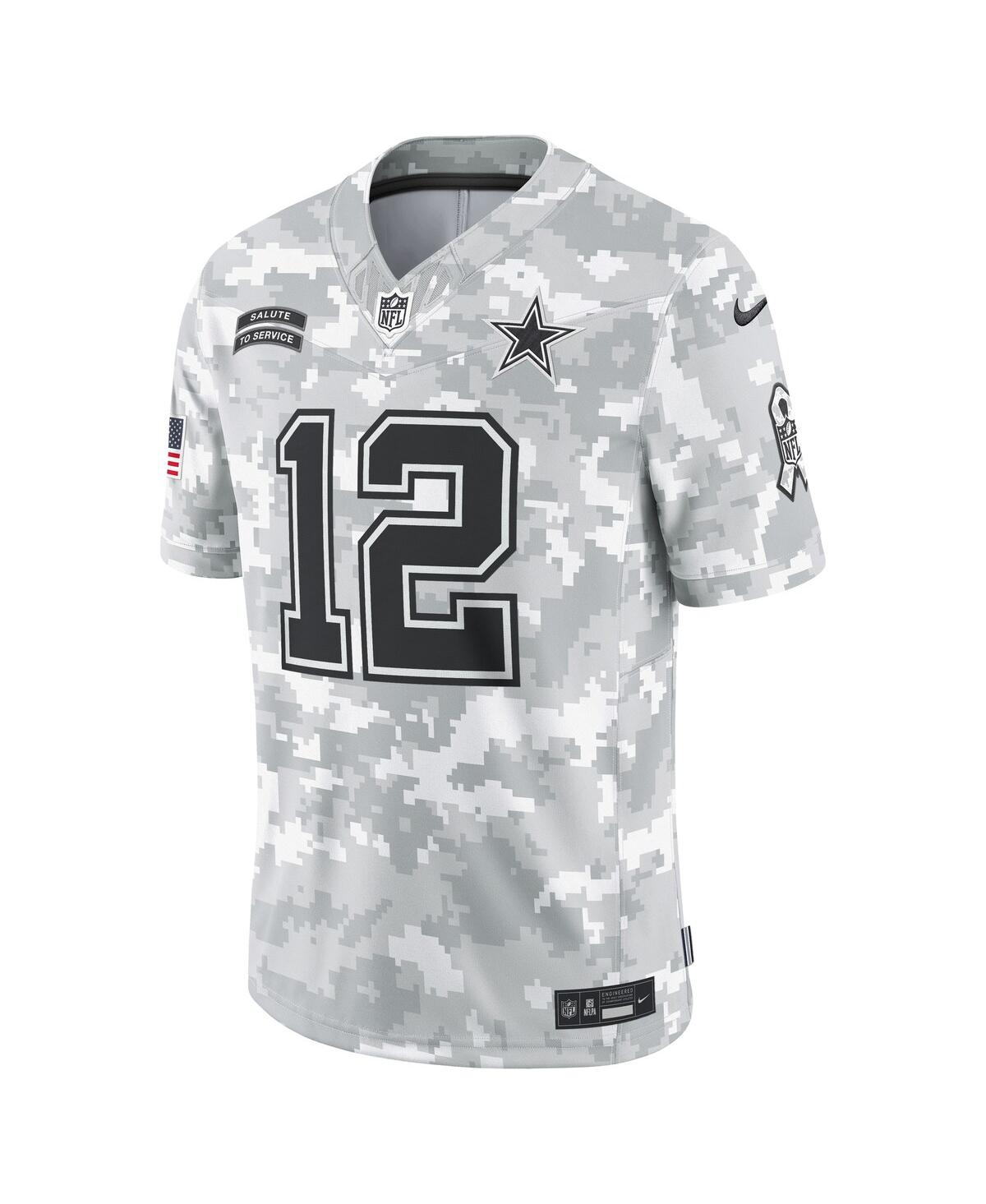 Nike Men's Roger StaubachDallas Cowboys 2024 Salute to Service Retired Player Limited Jersey - Arctic Camo