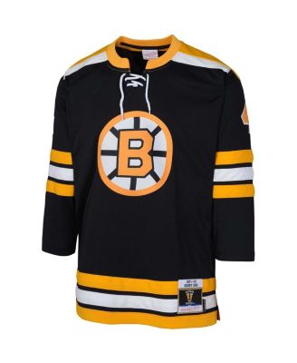 Big Boys and Girls Bobby Orr Black Boston Bruins Blue Line Player Jersey