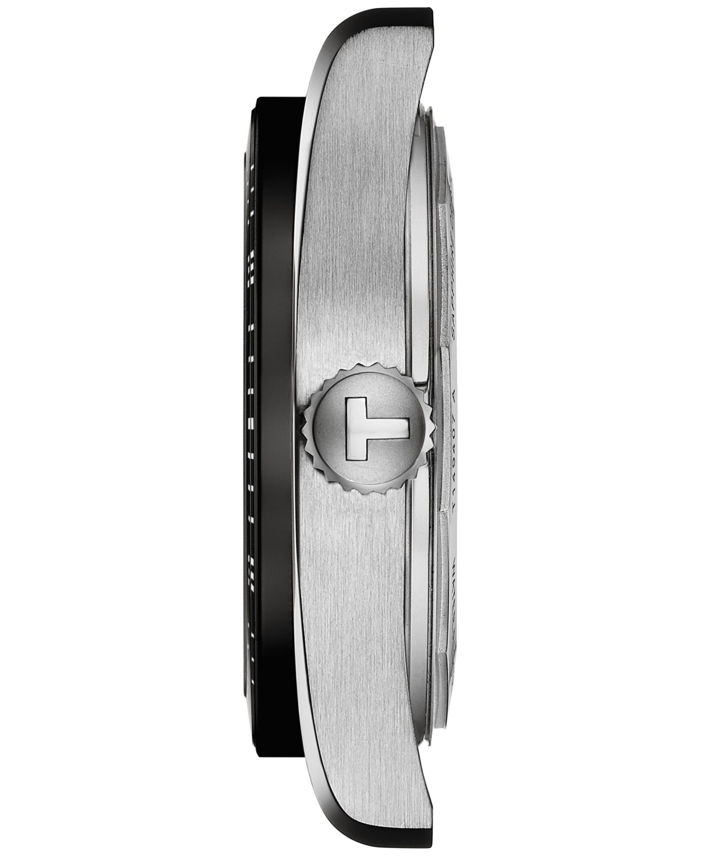 Мужские часы Tissot Swiss Automatic PR516 Powermatic 80 Stainless Steel Bracelet Watch 38mm — фото 3