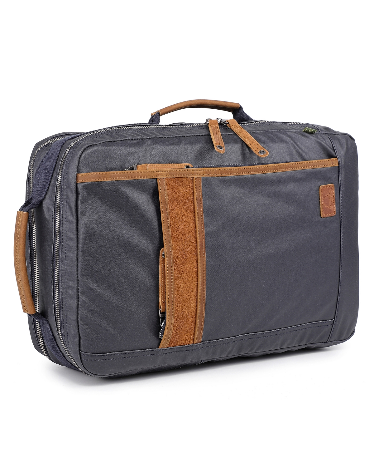 Tsd Brand Madrone Coated Canvas Large Backpack In Navy