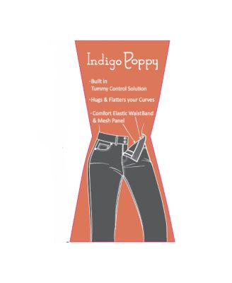 Women's Black Tummy Control Skinny Jean