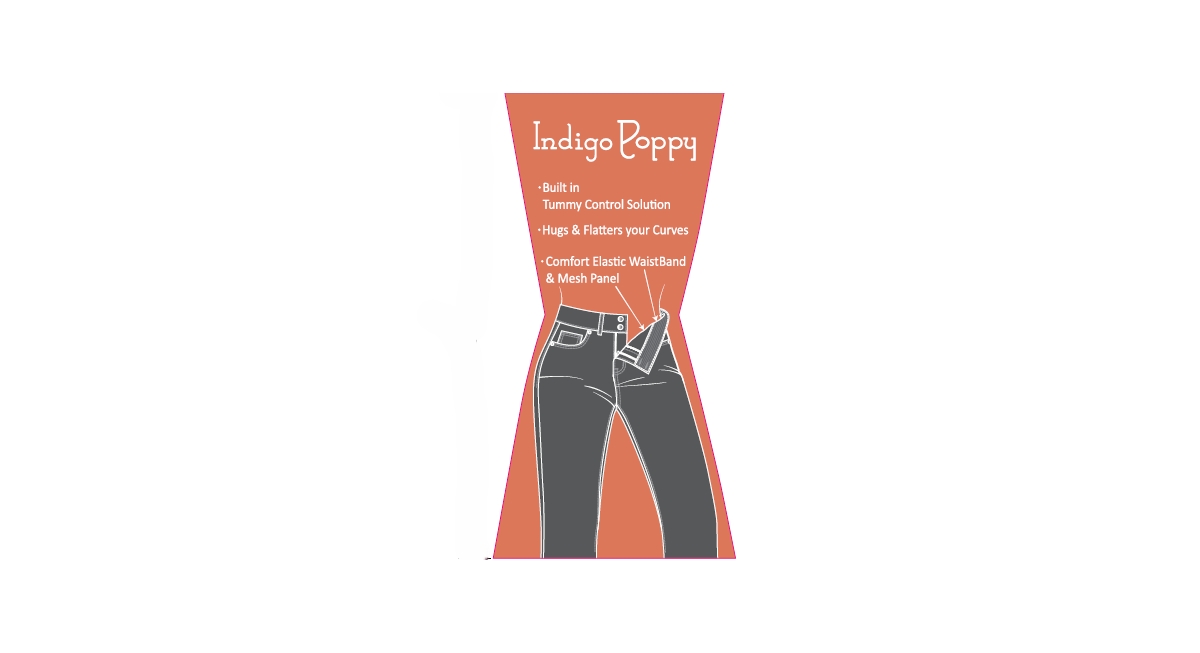 Women's Black Tummy Control Skinny Jean - Black