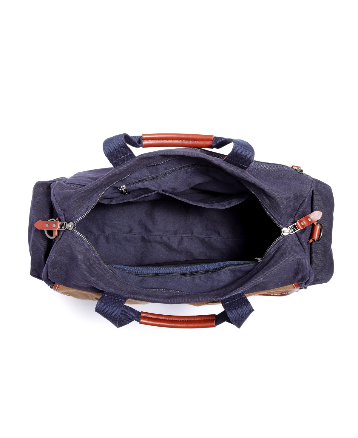 Tsd Brand Stone Creek Large Duffel Bag In Navy