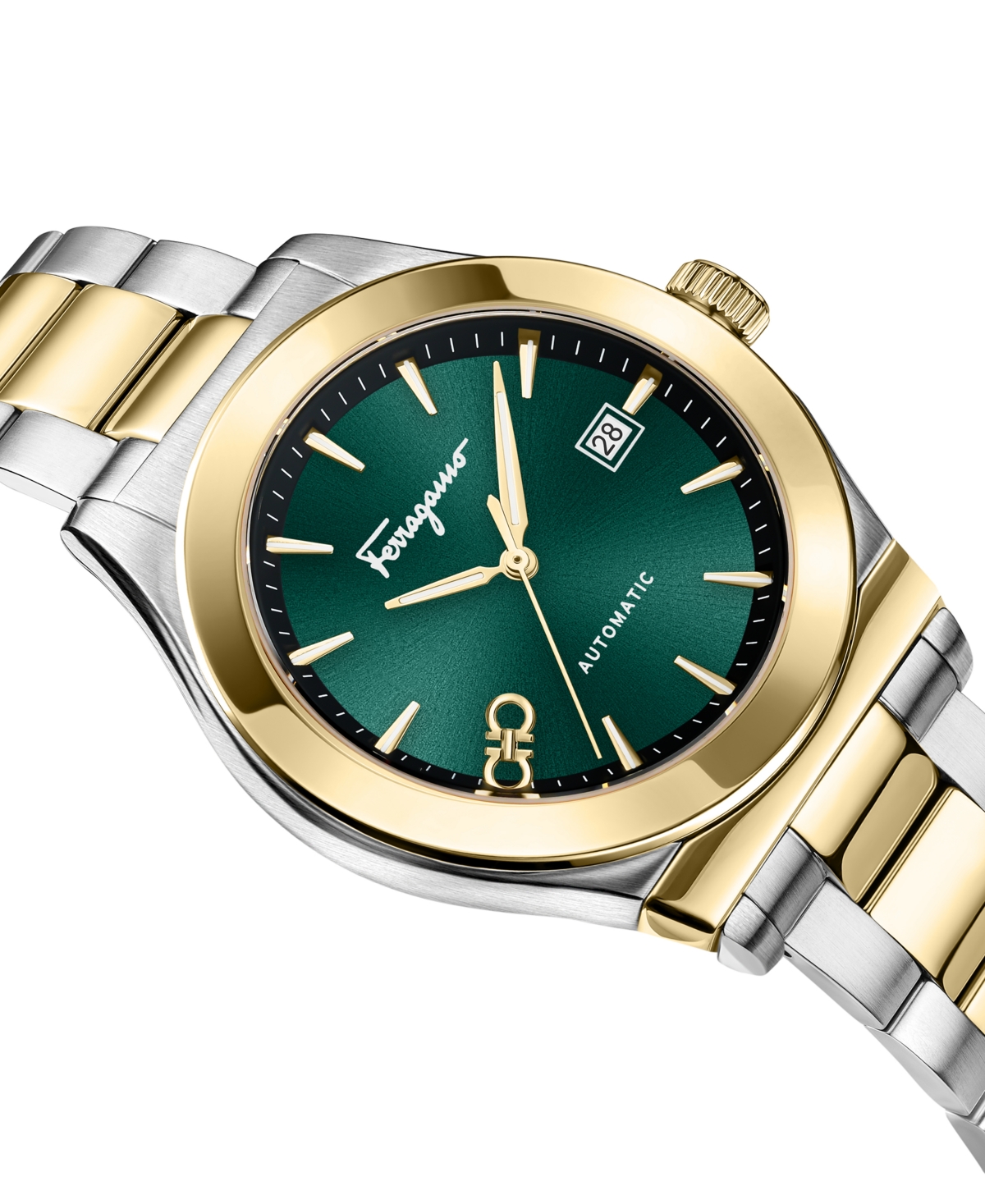 Ferragamo 1927 Watch, 42mm In Two Tone