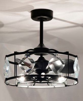 24.8" Dakota 6-Light Indoor Ceiling Fan with Light Kit and Remote