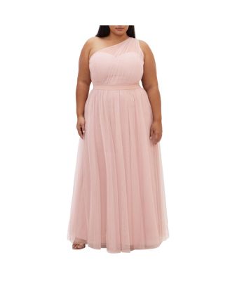 Pink Plus Size Dresses by Occasion - Macy's