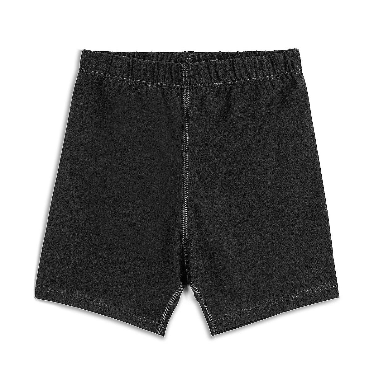 Mightly Girls Fair Trade Organic Cotton Bike Shorts 3-pack - Black and white and gray