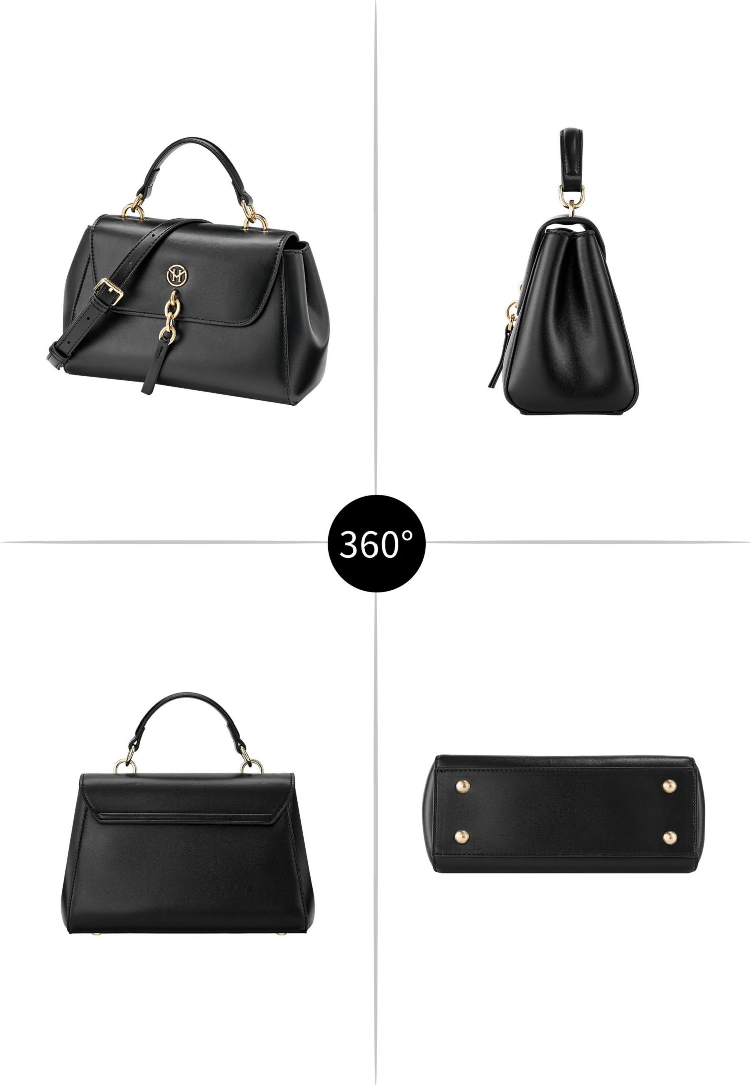 Elegance VSingle-Shoulder/Crossbody/Handheld Small Soft Bag
