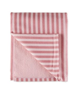 Microfiber Stripe Paw Pet Towel 41x23.5-inch