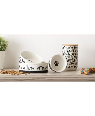 Bone Dry Dog Show Pet Bowl Set/2