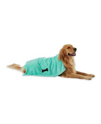 Pet Microfiber Towel Embroidered Paw Print
