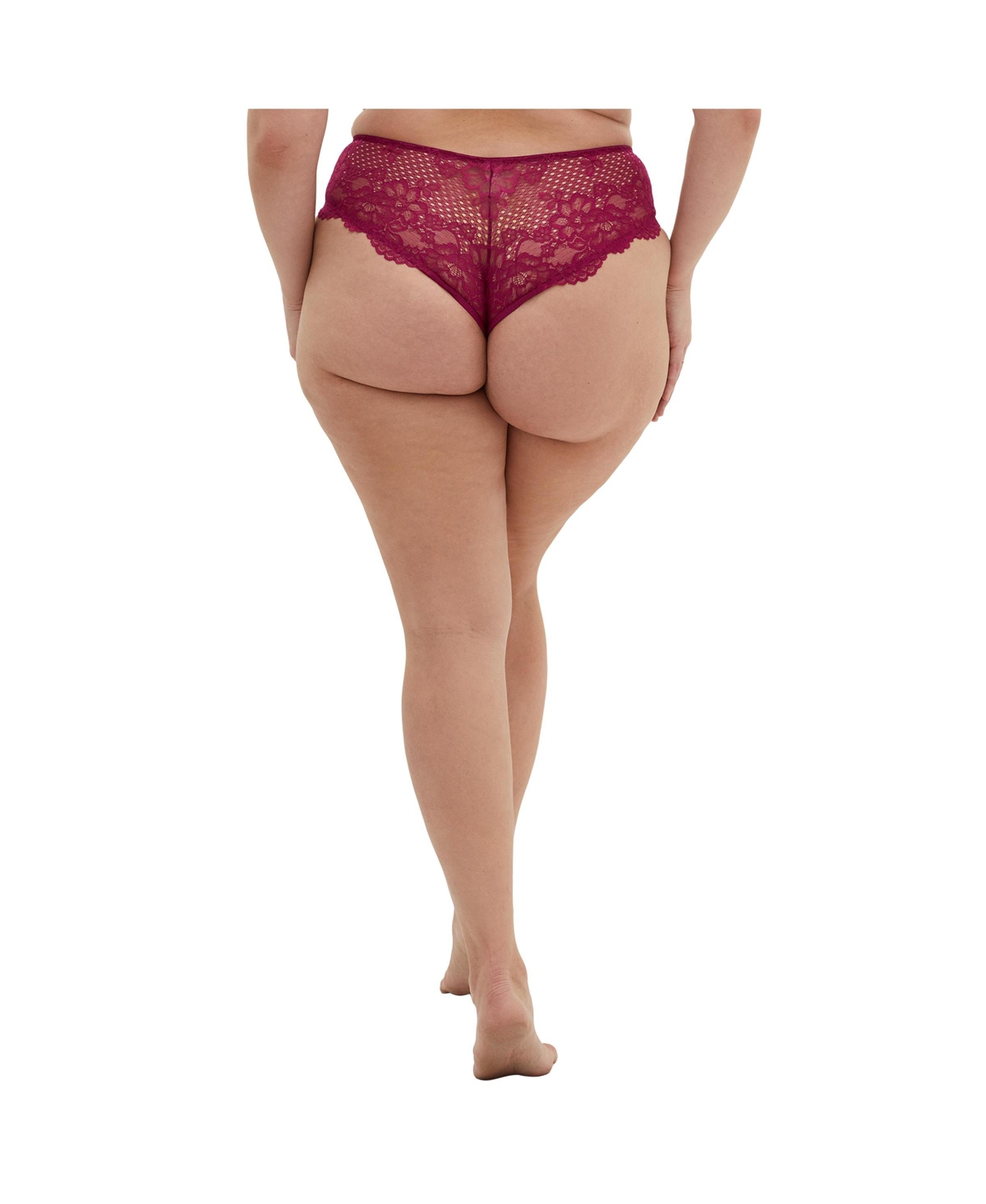City Chic Plus Size Allure Ouvert Cheeky Panty