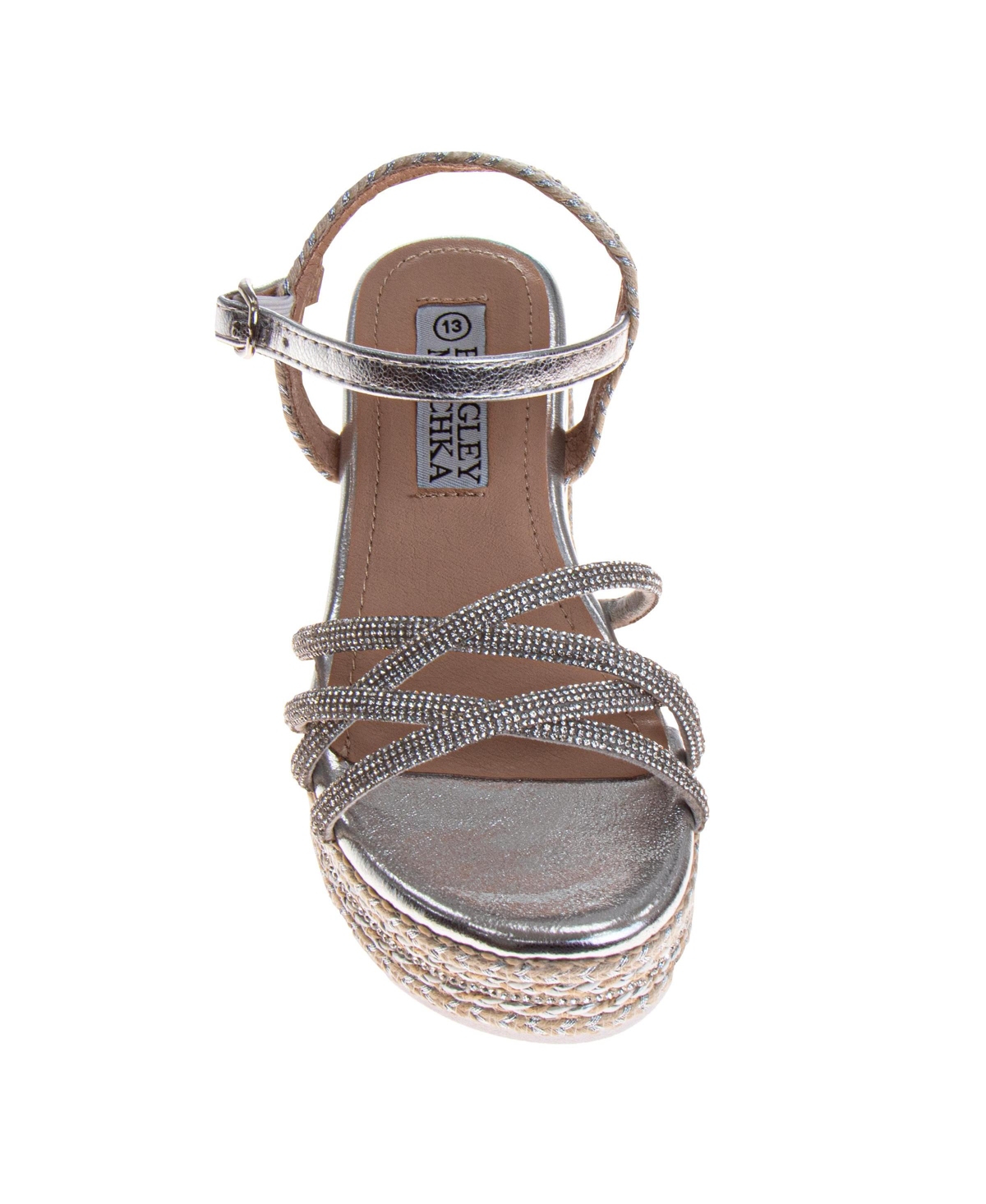 Badgley Mischka Little Girls Dress Sandals. (Little Kids/Big Kids)