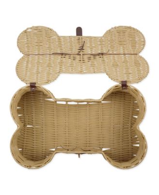 Pet Storage Basket Bone Shape