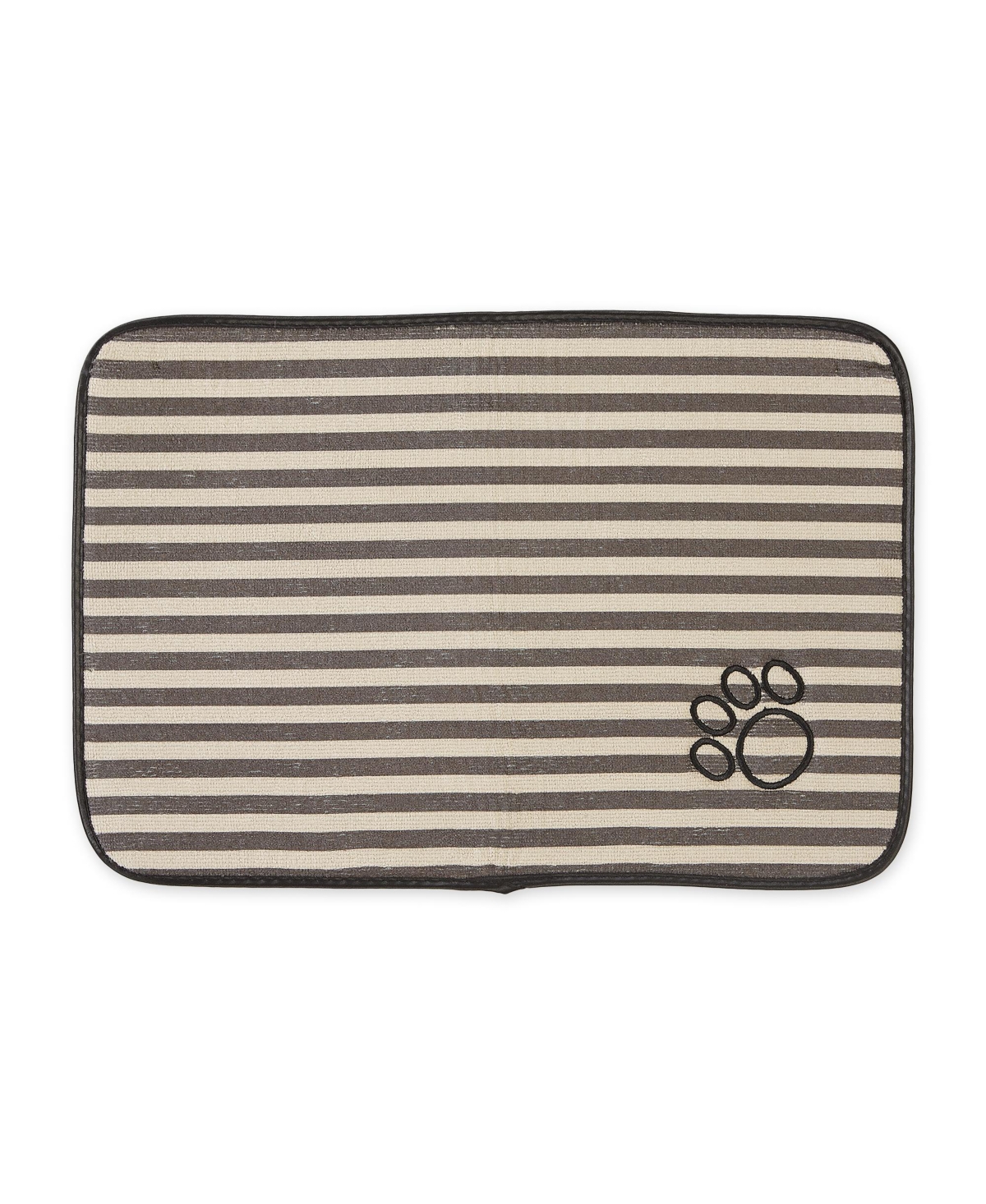 Stripe Pet Mat - Brown