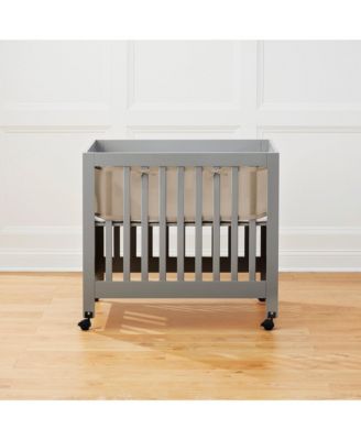 Breathable Mesh Liner for Mini Cribs, Deluxe 4mm Mesh