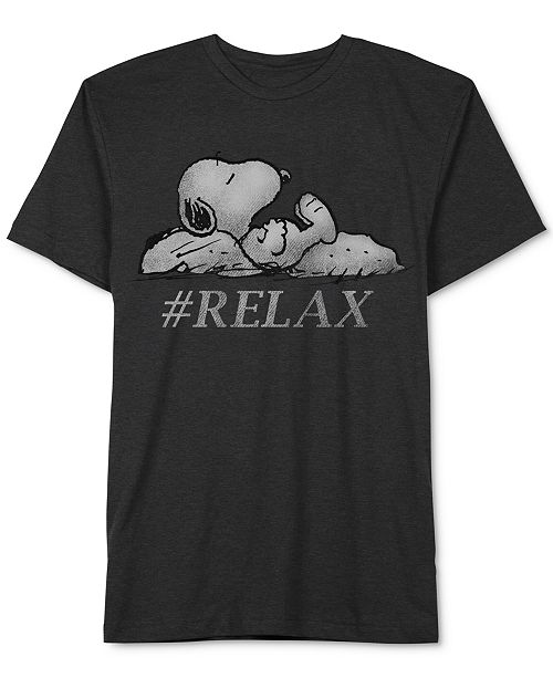 Jem Peanuts Collection Snoopy Relax Men S T Shirt By Jem