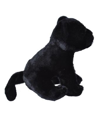 Cuddlekins Black Jaguar Stuffed Animal, 12 Inches