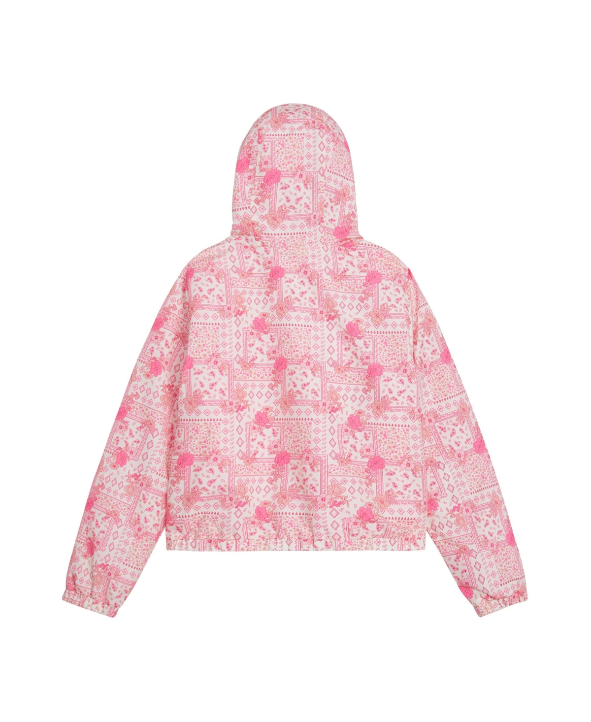 Jessica Simpson Toddler Girls Bandana Printed Midweight Fleece Lined Jacket