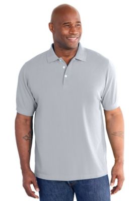 Big & Tall Shrink-Less Classic Cotton Polo Shirt