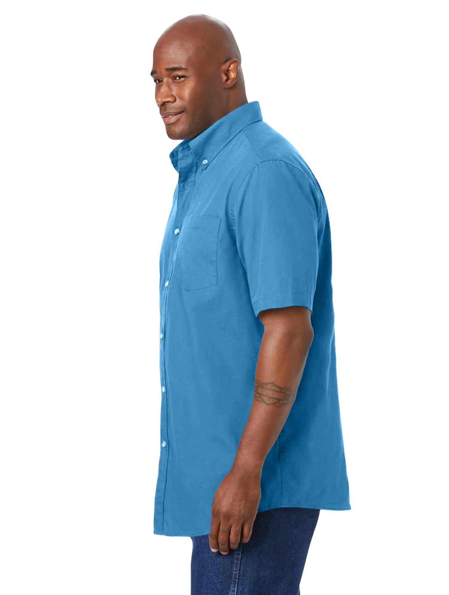 Men's Short Sleeve Wrinkle-Free Sport Shirt