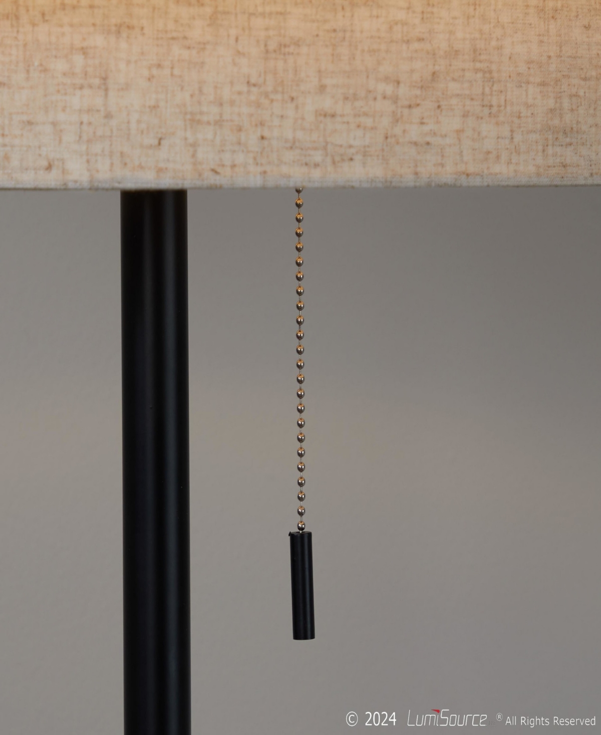 Lumisource Tier 64" Contemporary Standard Floor Lamp In Black