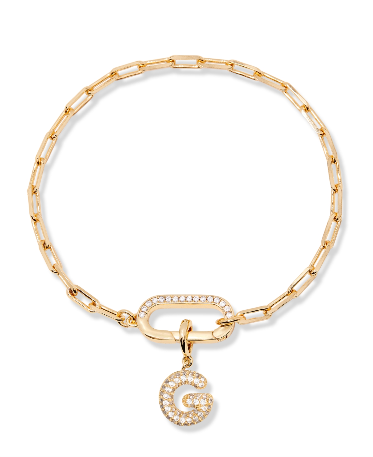 Brook & York Petra Initial Charm Bracelet In Letter G