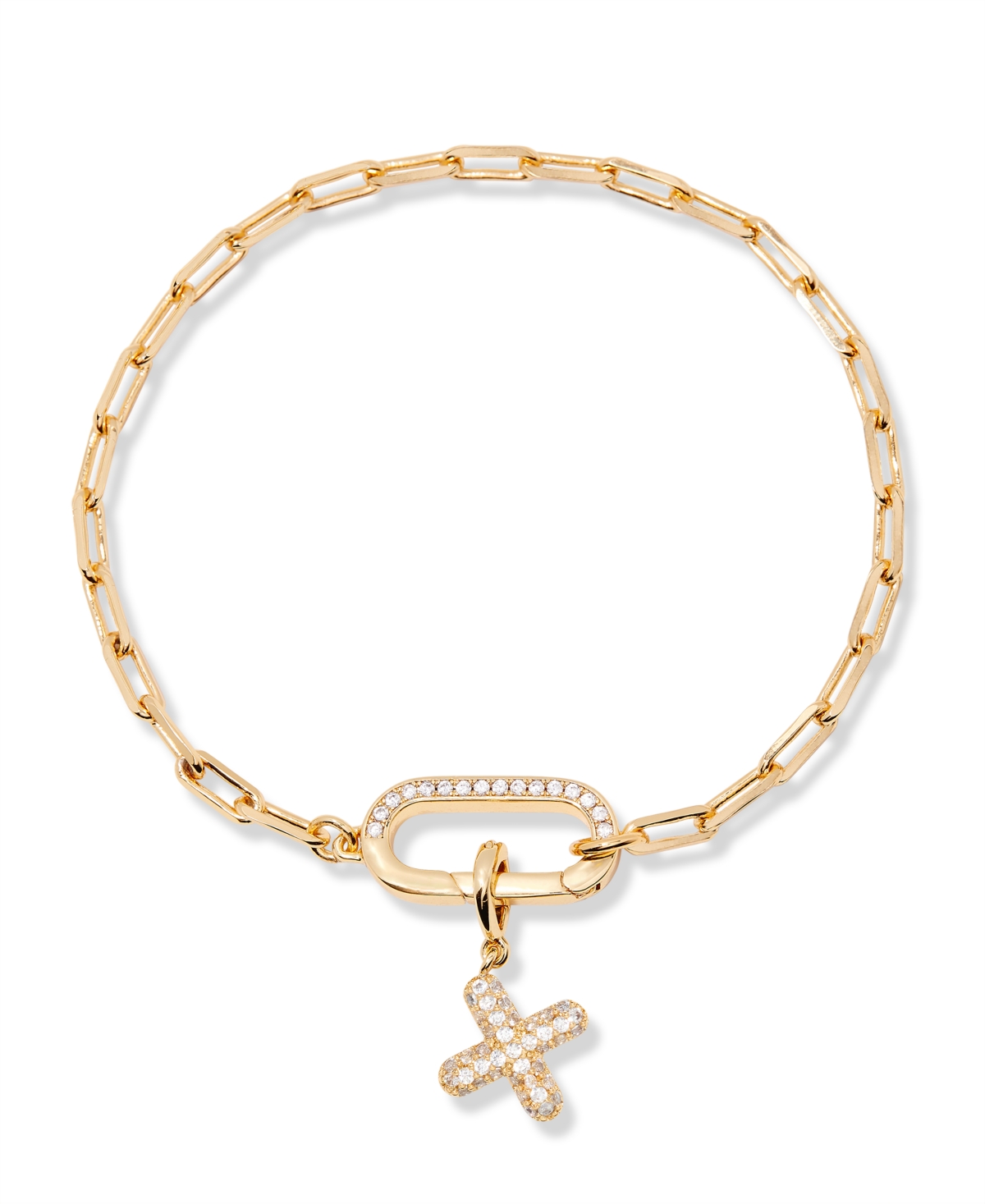 Brook & York Petra Initial Charm Bracelet In Letter X