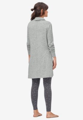 Women's Funnel-Neck Lounge Sweatshirt Tunic