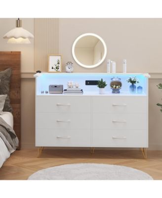  6 Drawer Dresser for Bedroom