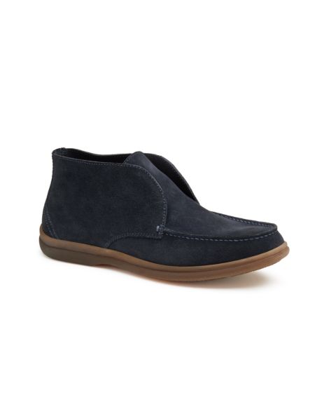 Мужские ботинки Johnston & Murphy Marlow Chukka Boot, цвет: Тёмно-синий замшевый