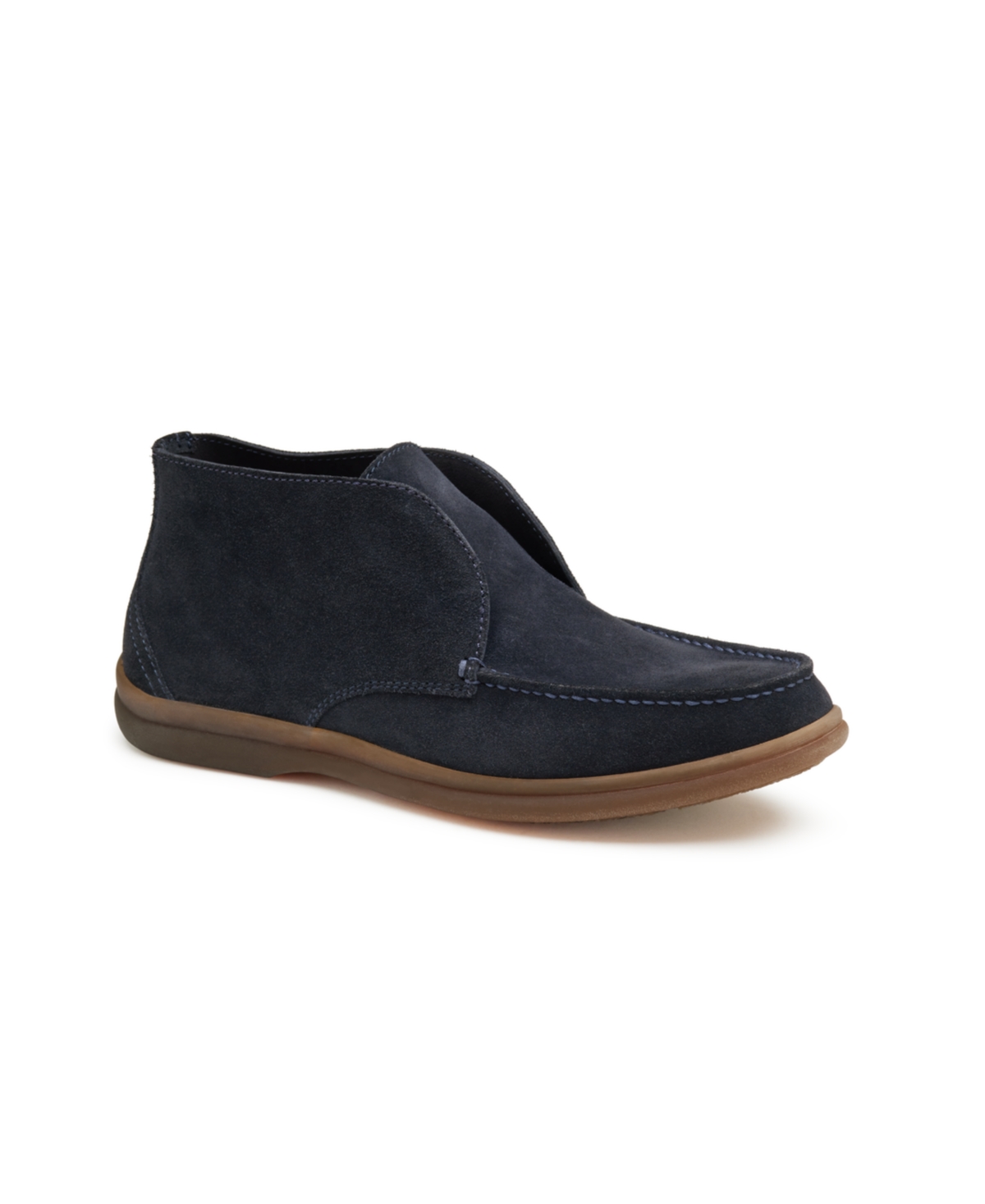 Johnston & Murphy Men's Marlow Chukka Boot In Navy English Suede