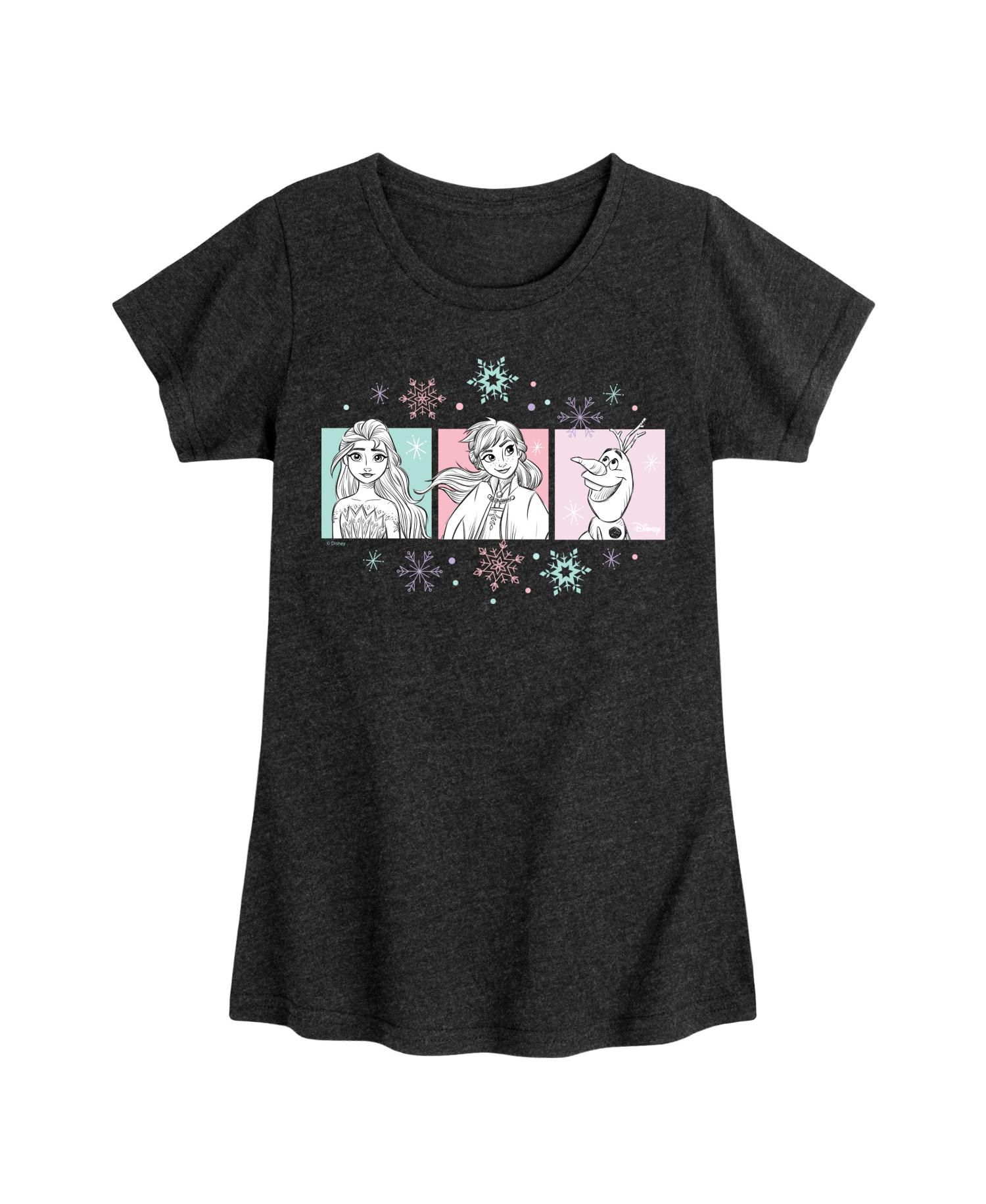 Big Girls Frozen 2 Graphic Short Sleeve Tee