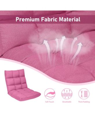 14-Position Adjustable Folding Lazy Gaming Sofa